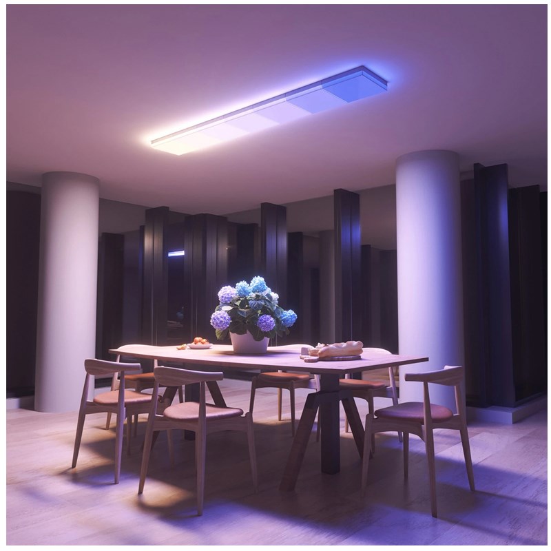 Nanoleaf Skylight Starter Kit 3 Pack Ceiling Light Panel - White Nanoleaf Skylight Starter Kit 3 Pack Ceiling Light Panel - White